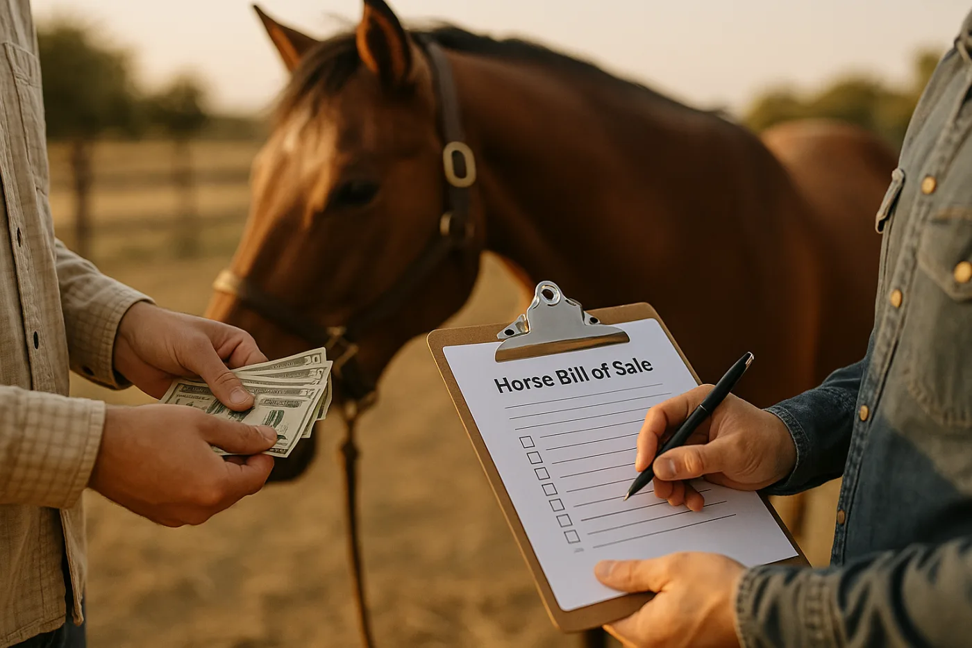 Horse Bill of Sale: What It Must Include (With Checklist)
