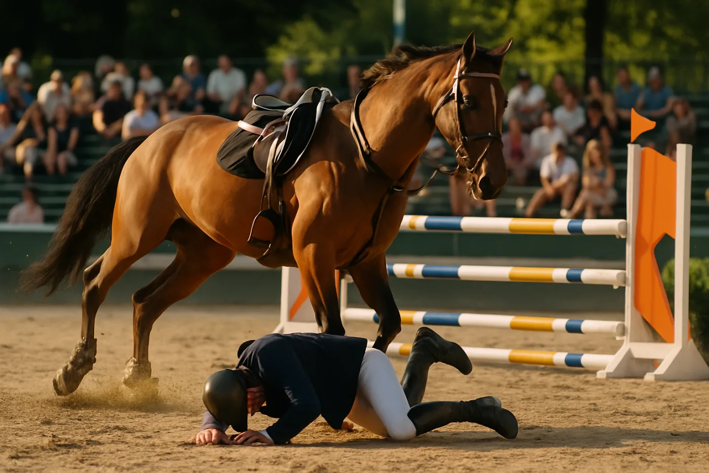 Scott Brash's World Championship Dream Ends with Fall