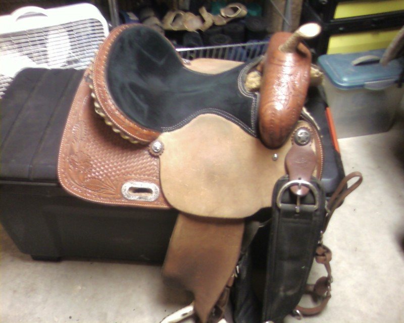 Just like new Barrel Saddle